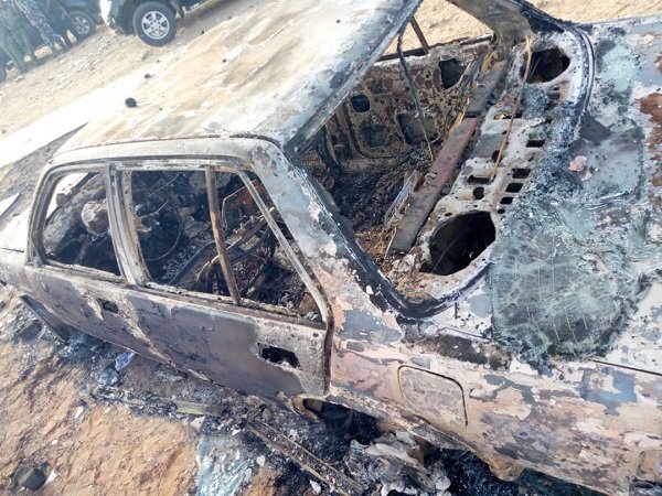 Angry youths burn police station in Katsina