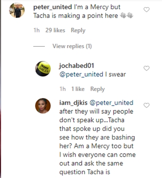 Your Makeup is horrible, Nigerians tell Tacha as she slams Buhari