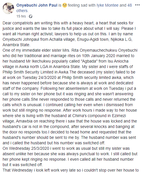 Man allegedly stabs his pregnant wife to death two months after their wedding