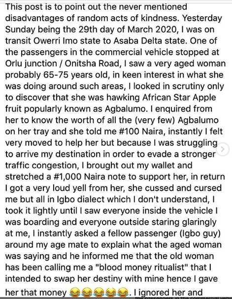 Actor Okiemute reveals how his act of kindness almost landed him in trouble