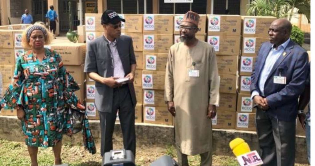 COVID-19: Adeboye donates surgical masks, hand gloves to Lagos govt