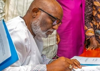 Akeredolu signs infectious disease law