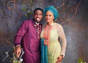 Timi Dakolo and Wife, Busola Celebrate 8th Wedding Anniversary