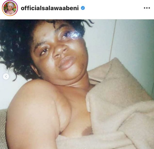 Veteran singer Salawa Abeni raises alarm after being blackmailed with her old ‘nude photos’