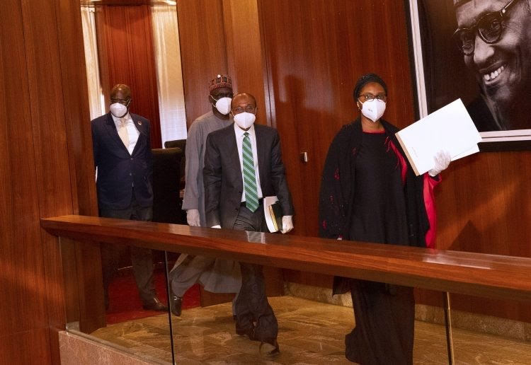 Buhari meets COVID-19 Presidential Committee