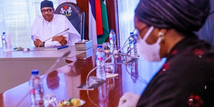 Buhari meets COVID-19 Presidential Committee