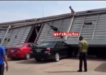 Many customers feared trapped as a portion of Spar Mall crashes in Calabar