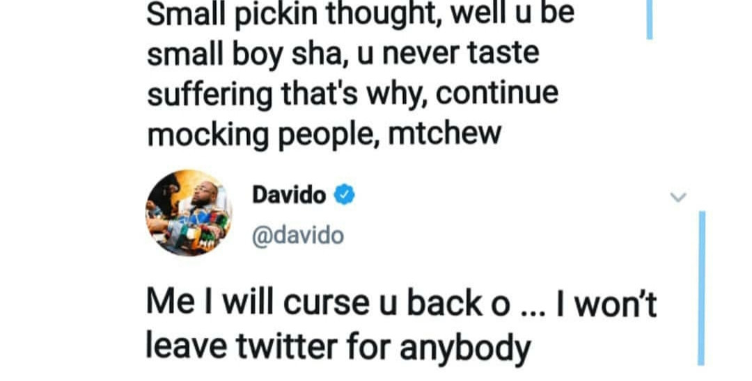 Davido reveals why he cannot do giveaway during Coronavirus lockdown