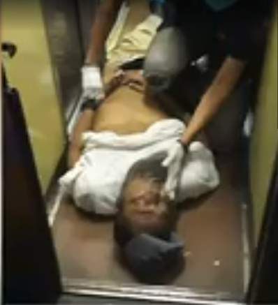 Coronavirus infected man spits on passenger's face before he drops dead (photos/video