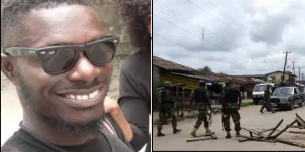 'His mum was shot dead in 2010', Father of man killed by soldier in Warri demands justice