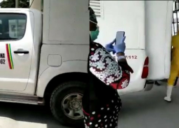 Moment NCDC officials moved corpse of man who died of Coronavirus at LUTH after lying about his travel history