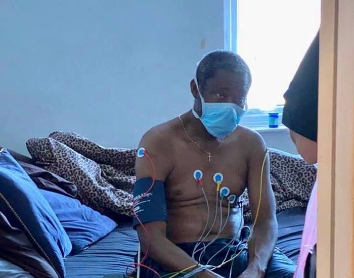 Nigerian man diagnosed with Coronavirus in the UK, shares his near-death experience as he recuperates