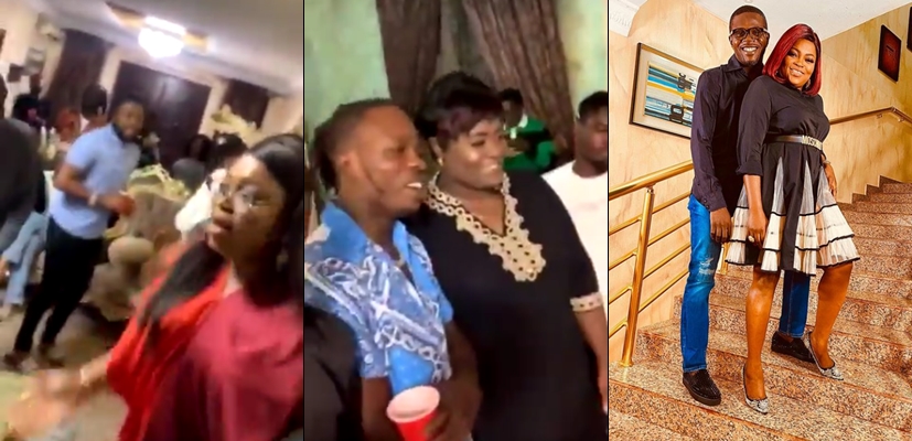 Nigerians Call For Funke Akindele And Hubby’s Arrest For "crowded" houseparty on his 43rd birthday yesterday April 4. They React
