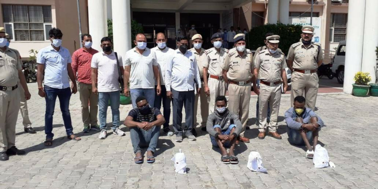 Three Nigerian nationals arrested in India with 2.4 Kg of heroin