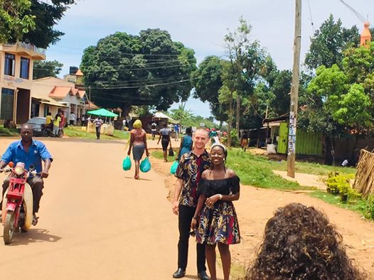Coronavirus Lockdown: Young couple trek back home after their wedding in Uganda