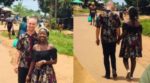 Coronavirus Lockdown: Young couple trek back home after their wedding in Uganda