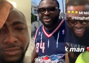Davido in tears as he loses close friend to death