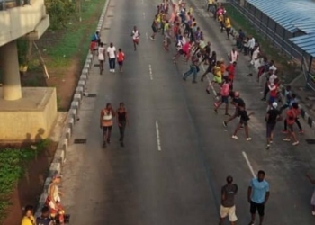 34 Lagos joggers bag 14-day quarantine