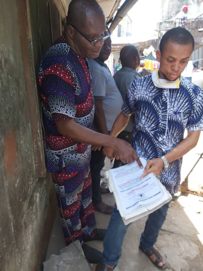 Building collapses and kills child in Onitsha