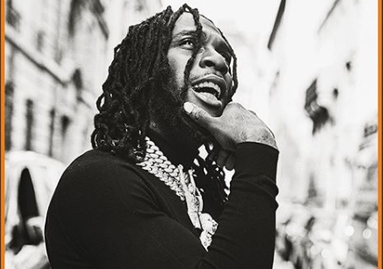 BurnaBoy mocks Nigerian youths after Accountant General's office was gutted by fire