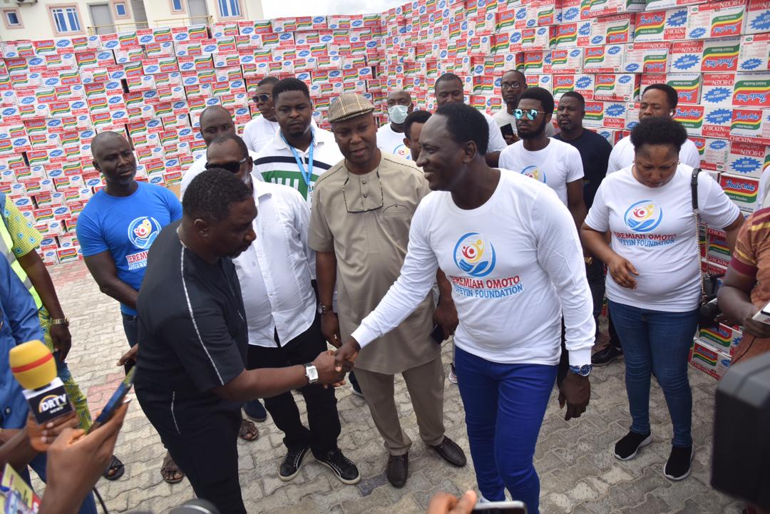 COVID-19: Jeremiah Omoto Fufeyin Foundation donates 250m Online and relief materials worth 25m to Govt.