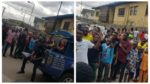 Naira Marley's fans defy lockdown, storm court to show support to him