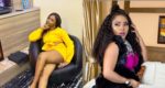 Etinosa Idemudia and Halima Abubakar clash over 'stolen' baby photo