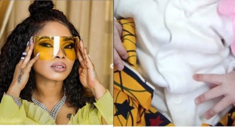 “He is still in the ICU”, Halima Abubakar opens up on having a premature baby