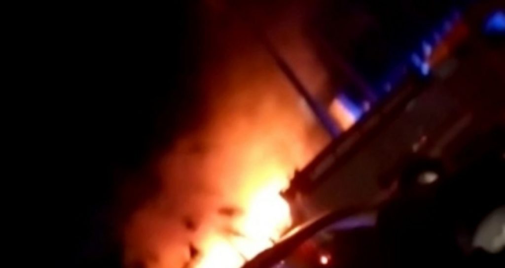 JUST IN: Lagos Airport Hotel on fire