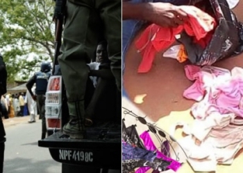 Men arrested for possession of used female pants arraigned