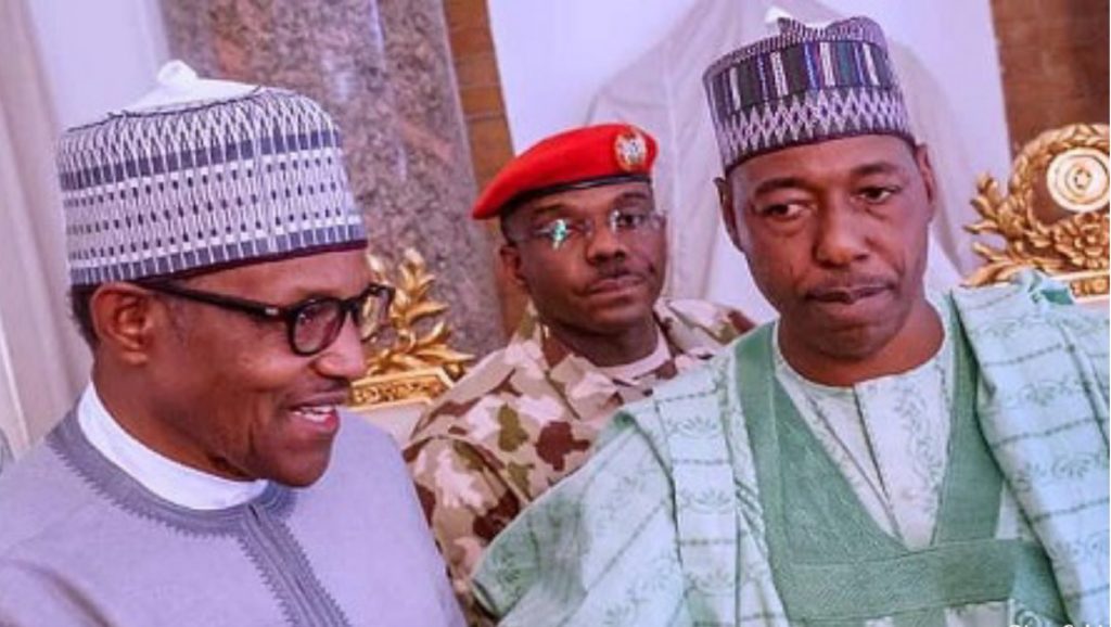 Boko Haram: Zulum briefs Buhari on Chadian military operation along Lake Chad