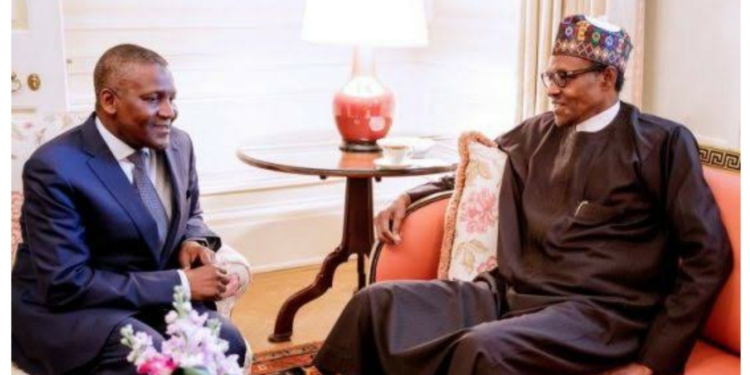 Buhari felicitates Dangote at 63