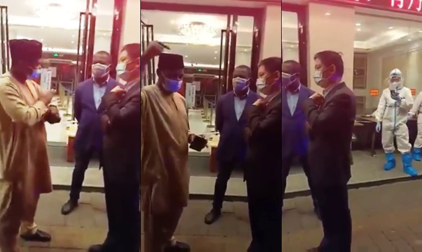 Consul-General of Nigeria in China confronts Chinese officials for targeting Nigerians in the wake of Coronavirus in the country