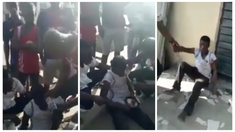 Coronavirus Lockdown: Hungry man faints at Iyana School Bus Stop in Lagos state