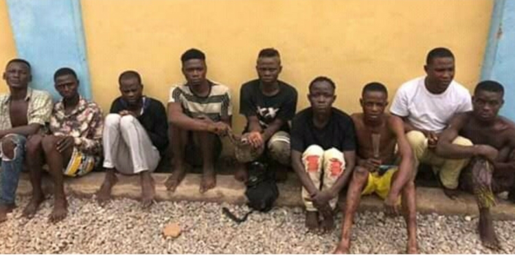 Despite Lockdown in Ogun, robbers terrorise Sango-Ifo; Police arrest 19 suspects (PHOTOS)
