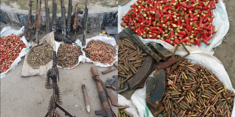 Kidnap kingpin killed in Rivers state, large cache of arms recovered