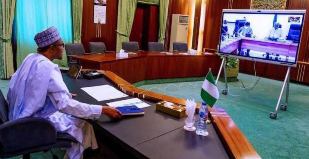 Buhari holds teleconference with Presidential Task Force on COVID-19