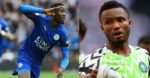 Starstruck Wilfred Ndidi speaks on the first time he met Mikel Obi