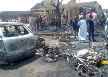 BREAKING: One Killed, Properties Destroyed As Fire Razes Bauchi Market