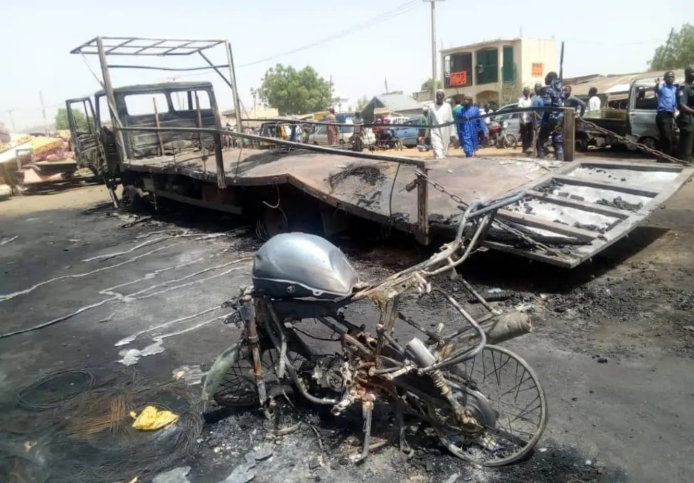 BREAKING: One Killed, Properties Destroyed As Fire Razes Bauchi Market