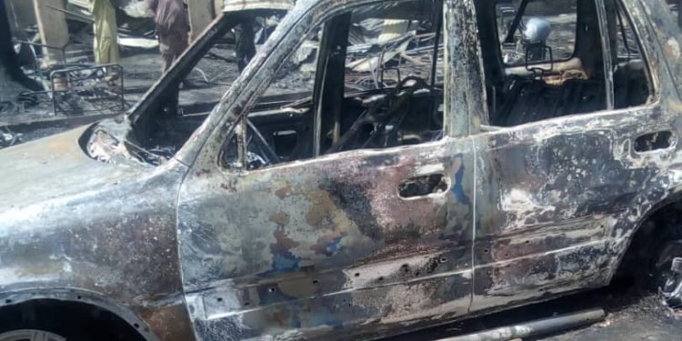 BREAKING: One Killed, Properties Destroyed As Fire Razes Bauchi Market