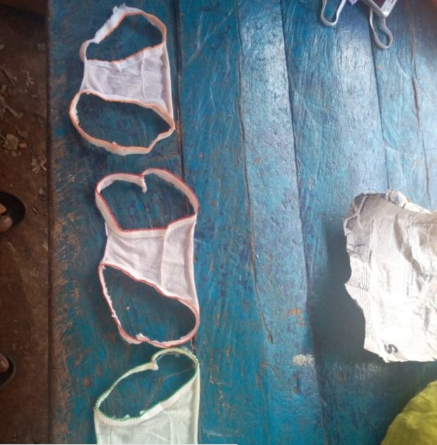 COVID-19: Kenyan Community wearing Female Panties as Face masks