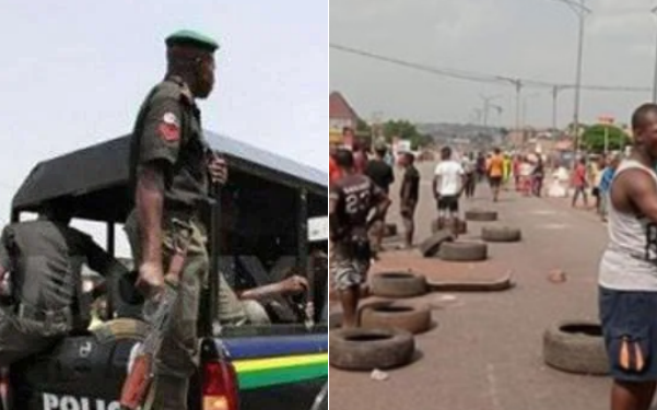 Nigeria Policeman shoots an innocent man to death in Anambra state