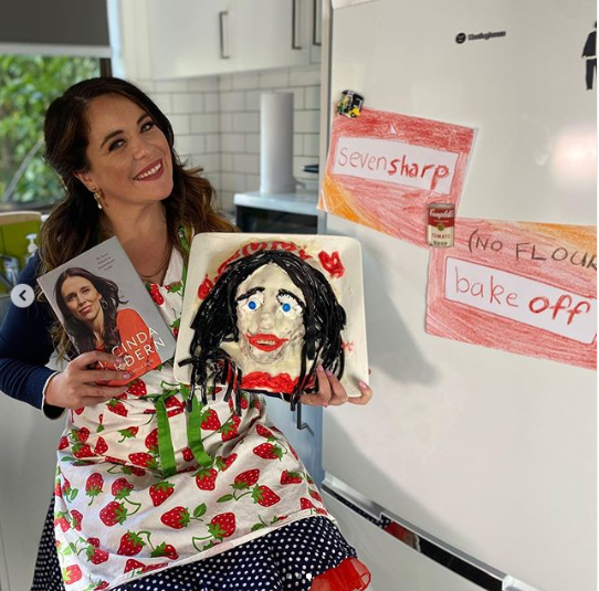 TV host and Comedian, Laura Daniel apologises to New Zealand PM for baking a disturbing cake in her likeness