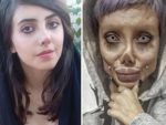 Angelina Jolie 'lookalike' Sahar Tabar is on a ventilator after contracting Coronavirus in prison