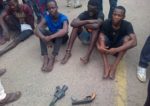 #LagosUnrest: Angry youths nab suspected members of ‘1 million boys’ sets them on fire