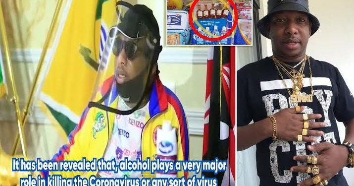 Nairobi governor gives out alcohol to ‘kill’ coronavirus