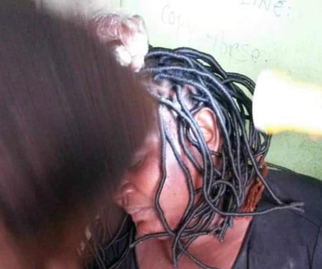 PHOTOS: Nigerian man flees after breaking his wife's head with pestle