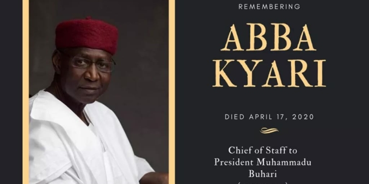 Abba Kyari: TheNigerian News condoles with Buhari, Nigerians, Kyari's family