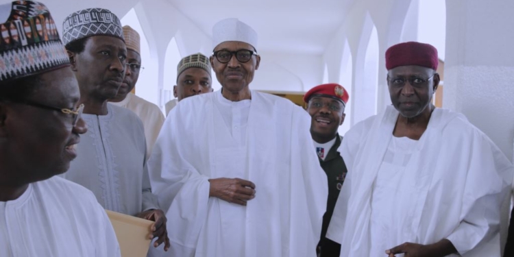 Gov Obaseki, Keyamo, Dino Melaye, Ben Bruce, others react to the death of President Buhari's Chief of Staff Abba Kyari